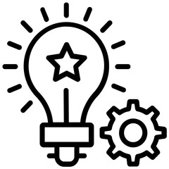 
New idea, creative imagination process
