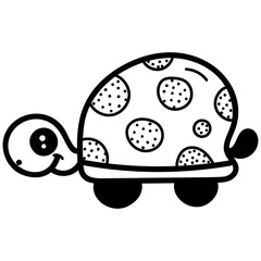 Cartoon Turtle Vector