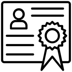 
A certificate of appreciation
