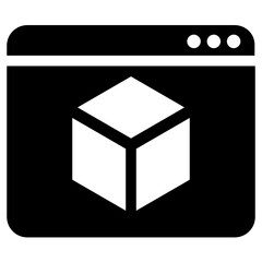 
Flat vector design of 3d modeling
