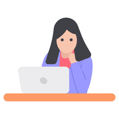 Female Receptionist Avatar