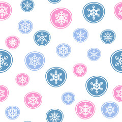 snowflakes seamless-19