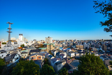 【野毛山より】横浜・住宅街/都市景観・眺望