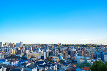 【野毛山より】横浜・住宅街/都市景観・眺望