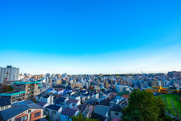 【野毛山より】横浜・住宅街/都市景観・眺望