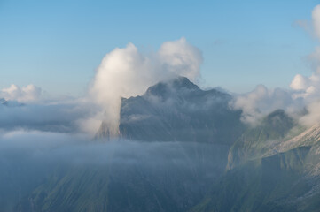 Obraz premium Am Älplesattel