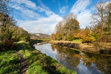 Autumn Along the River Ouse in Sussex © lemanieh