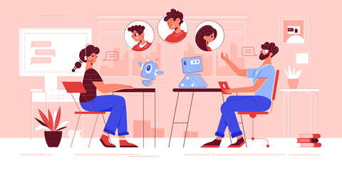 Chatbot Horizontal Composition 