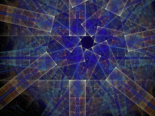 Imaginatory fractal background Image