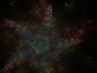 Imaginatory fractal background Image
