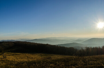 Bieszczady panorama 