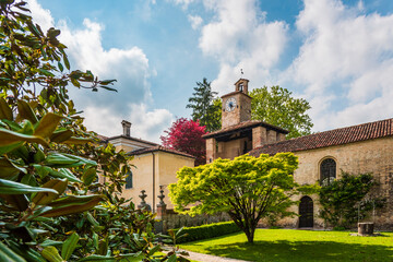 Ancient castle and historic village of Cordovado. Italy