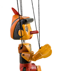 Pinocchio puppet - obrazy, fototapety, plakaty