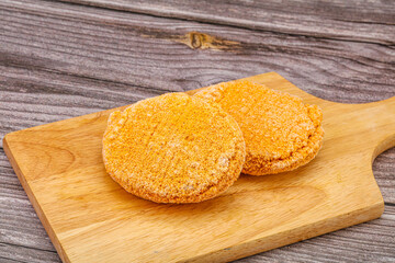 Raw chicken cutlet for roast