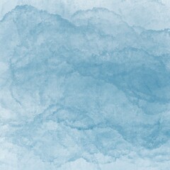 Watercolor painted abstract background. Watercolor sky and clouds. Watercolor splashes. Paint strokes.