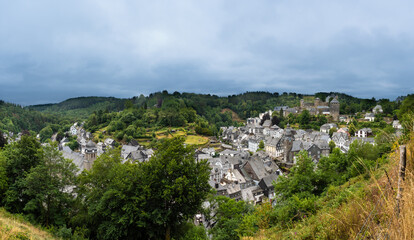 Fototapeta premium Panorama von Monschau.