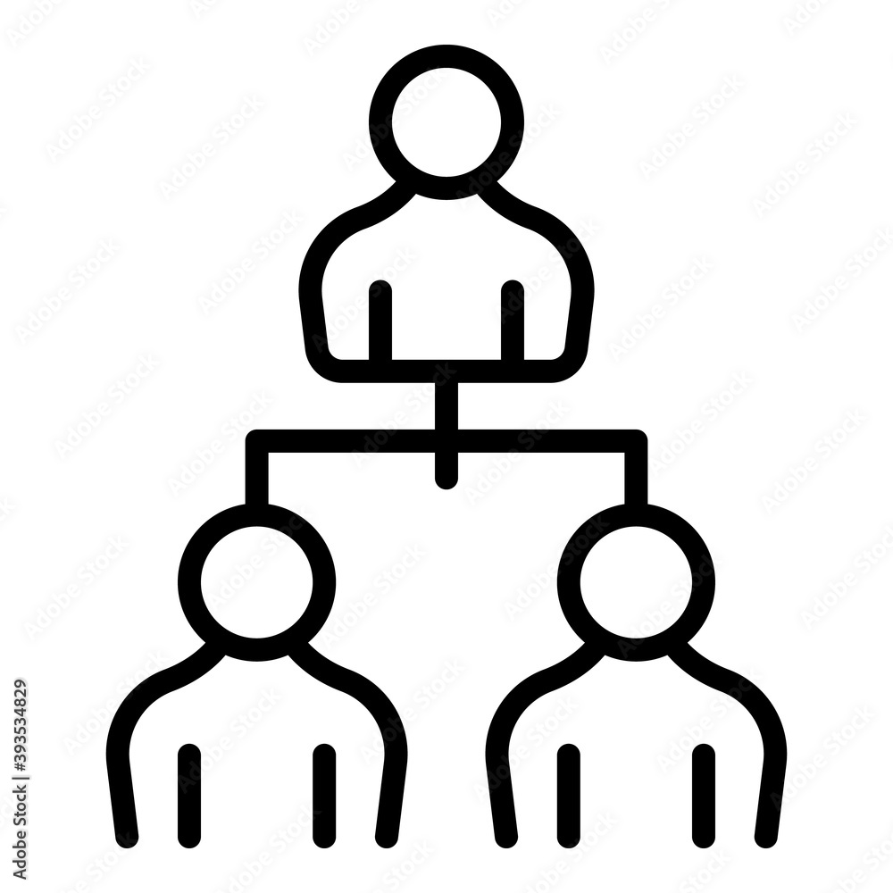 Poster mentor group icon. outline mentor group vector icon for web design isolated on white background