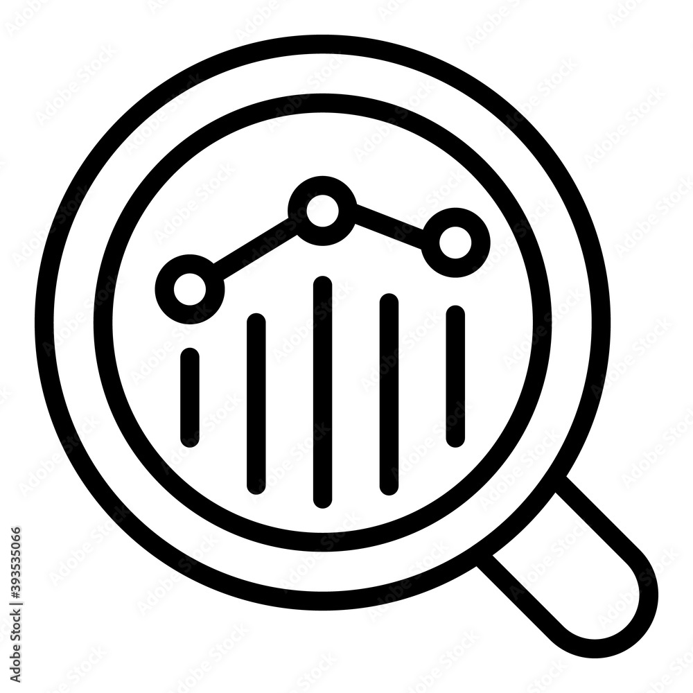 Poster development graph mentor icon. outline development graph mentor vector icon for web design isolated 