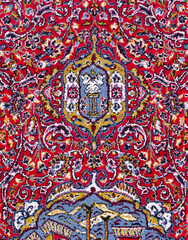 Old Persian carpet pattern