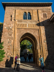Port du Vin dans l'Alhambra de Grenade, Espagne