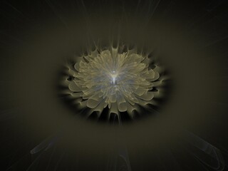 Imaginatory fractal background Image