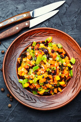 Appetizing vegetable ragout