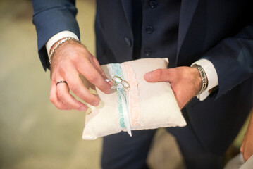 Passage des alliances, mariage