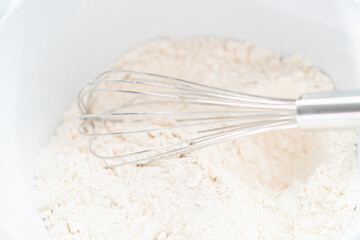 Baking cookies