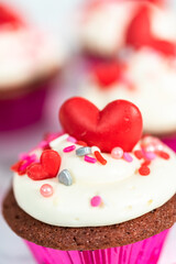 Red velvet cupcakes