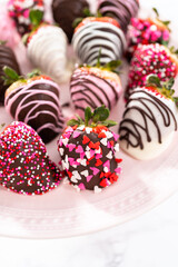 Chocolate dipped strawberries