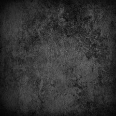 grunge black background with space for text or image