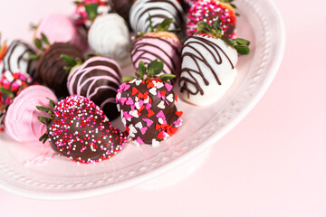 Chocolate dipped strawberries