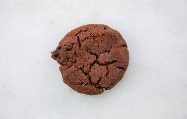 Chocolate chip cookie for breakfast.