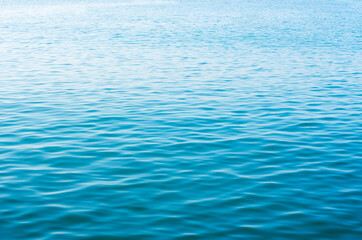 Blue sea water background texture