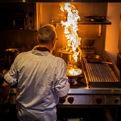 Work in the kitchen