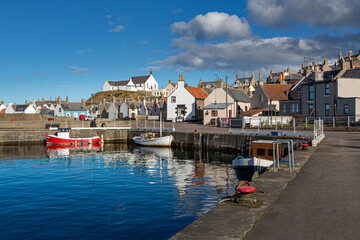 Findochty Harbour Scene