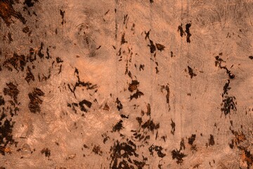 red aged vintage dyed wood panel texture - fantastic abstract photo background