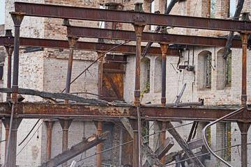 Demolition of the storage building of the Boellberger Mühle
