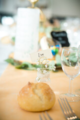 Décoration de table de mariage