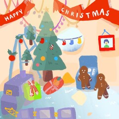 christmas greeting card