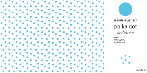 re_Seamless pattern dots_Polka dot_random