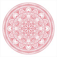 indian style mandala vector design