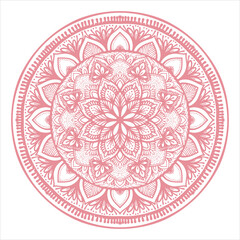 indian style mandala vector design