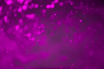 Bubbles on a purple background