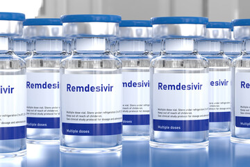  Remdesivir vials antiviral drug