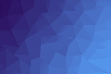 Abstract blue geometric digital background with copy space.
