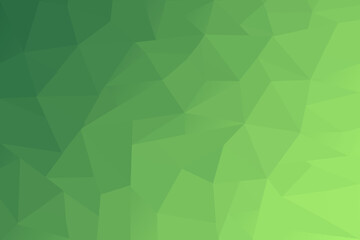 Fototapeta premium Abstract green geometric digital background with copy space.