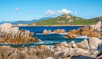 Corse, tour de campomoro © Gamut