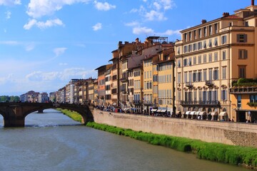 Fototapeta premium Florence Arno bridge
