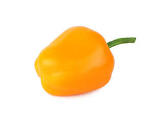 Obraz na płótnie Canvas Bell pepper isolated on a white background, clipping path